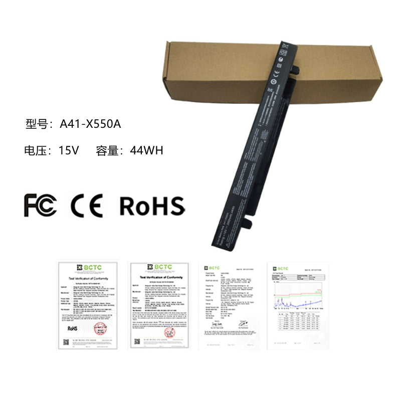 (Shipping fee not include) for ASUS E550C D552E D452E E550CA D452V D452EP repalcement battery A41-X550A