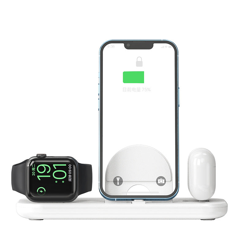 3-in-1 wireless charger, multi-function charging base, suitable for Apple 6-13 series mobile phone watch earphones