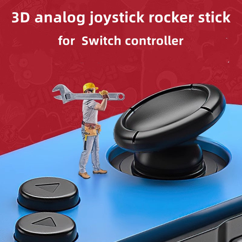 SWITCH rocker NS handle 3D replacement rocker 3D NS LITE universal black and white red and blue spot