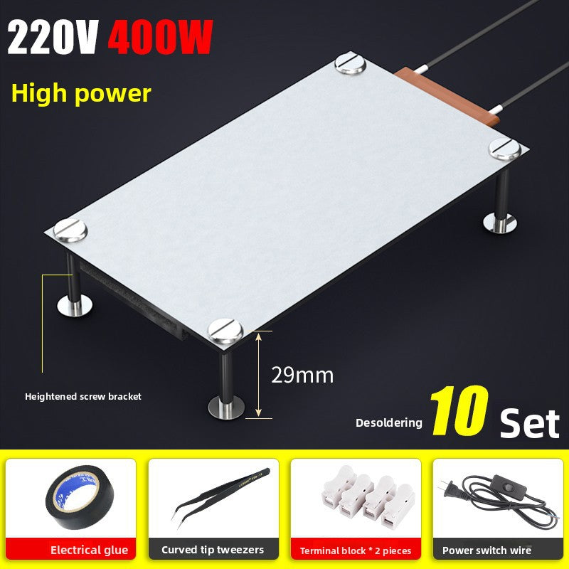 LED lamp bead dismantling and welding table BGA chip repair constant temperature heating table SMD light strip heating plate preheating table Repair tools