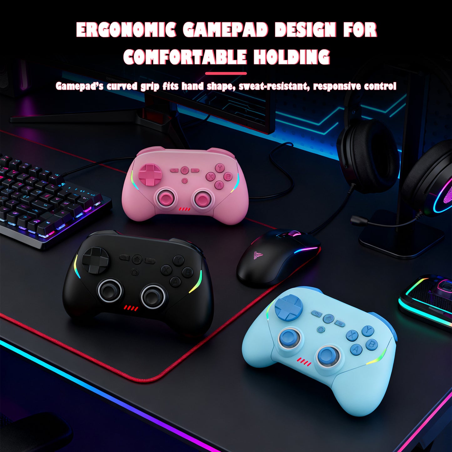 Switch Pro Gamepad for Nintendo Switch 2 Android Wireless Controller