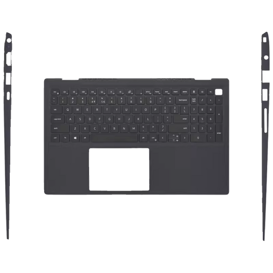 Upper C-case palmrest keyboard assembly for Dell Vostro 5510 5515 topcase touchpad keyboard assembly  IO board speaker 0Y64G2 Dell laptop repair parts