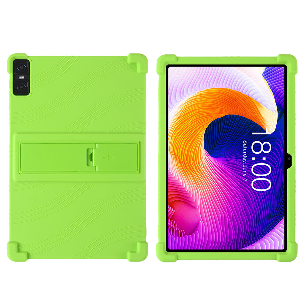Applicable Teclast T45HD protective cover 10.5 inch 2023 model with bracket Soft silicone anti-drop protective case Protect case