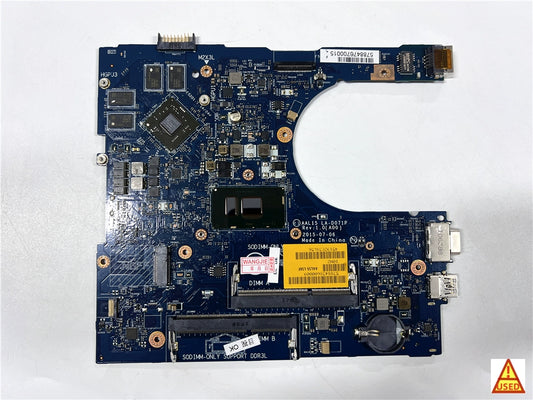 (Shipping fee not include)motherboard system board  3459 3559 CN-085Y8T SR2EY i5-6200U PM LA-D071P
