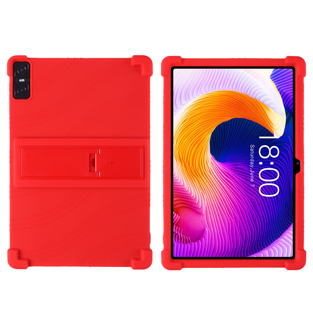 Applicable Teclast T45HD protective cover 10.5 inch 2023 model with bracket Soft silicone anti-drop protective case Protect case