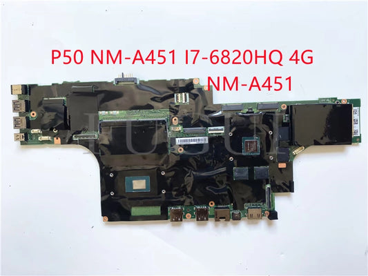 (Shipping fee not include)  motherboard system board P50 NM-A451 I7-6820HQ N17P-Q1-A2 N16P-Q1-A2 I7-6700U