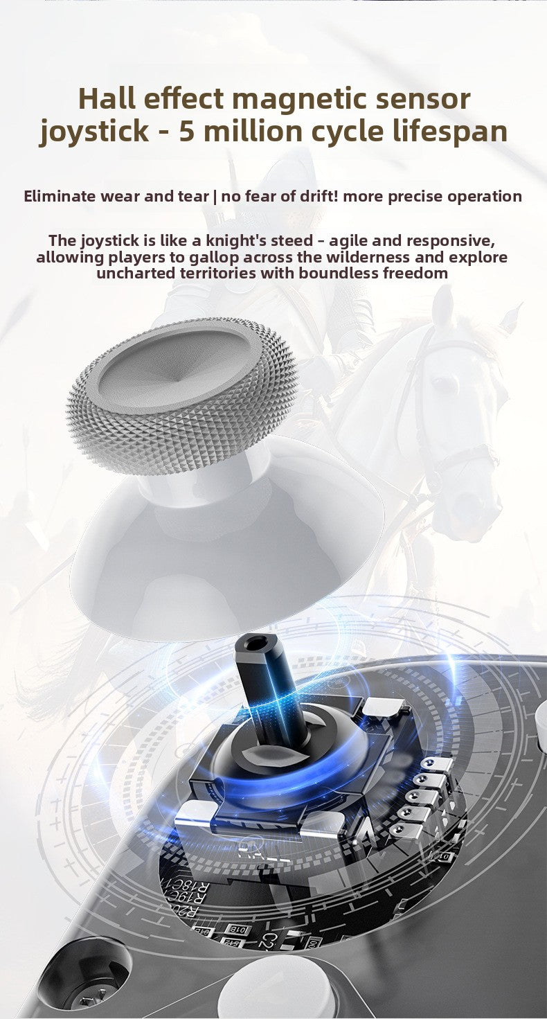 Auga Lion J20Pro Knight wireless gamepad Hall rocker mechanical button switch left and right handle