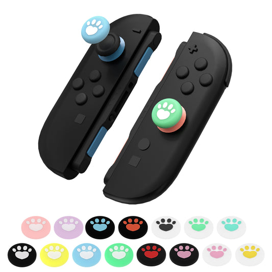 Switch 2 rocker cap Suitable for Nintendo Switch 2 silicone protective cap Left and right handle Cat lying button cap