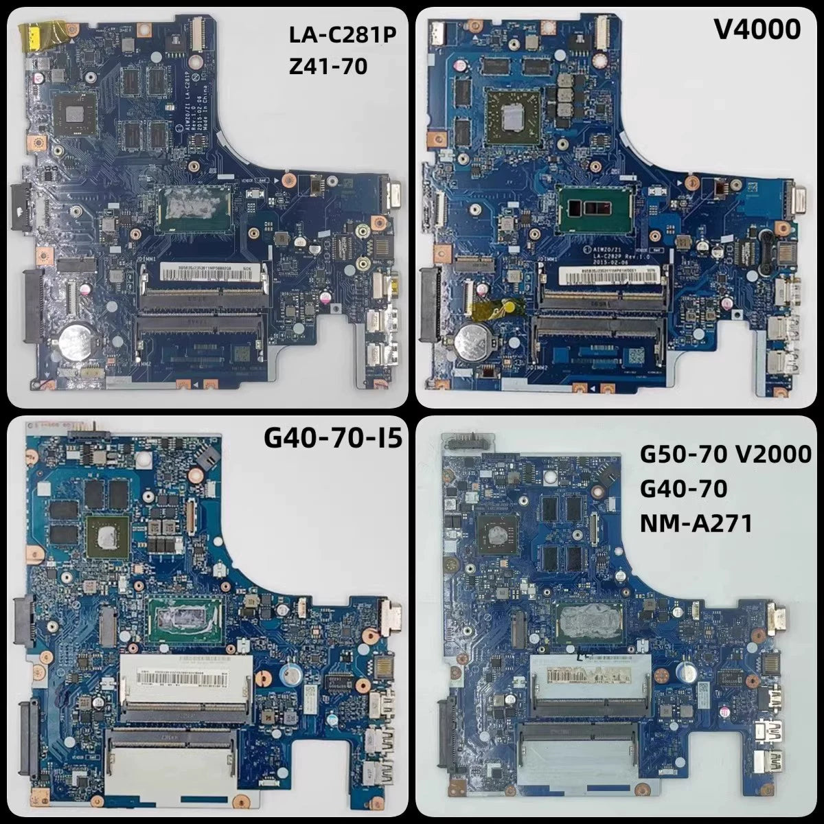 (Shipping fee not include) Lenovo  V4000 Z51-70 Z41-70 Y50C  motherboard  LA-C281P LA-C282P motherboard