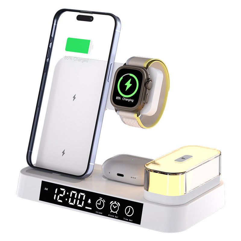 3-in-1 wireless charger multi-function digital clock 25W suitable for iPhone14/13  samsung fast charging