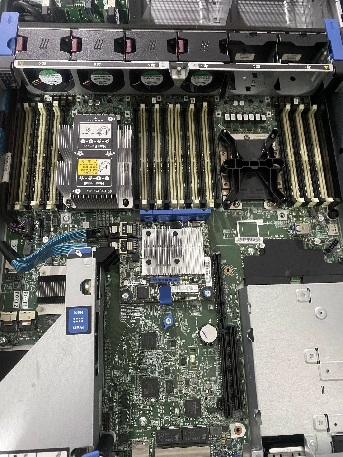 For HP  DL380G10 360GEN10 motherboard P11782-001 809455-002 ILO and F10 in good condition