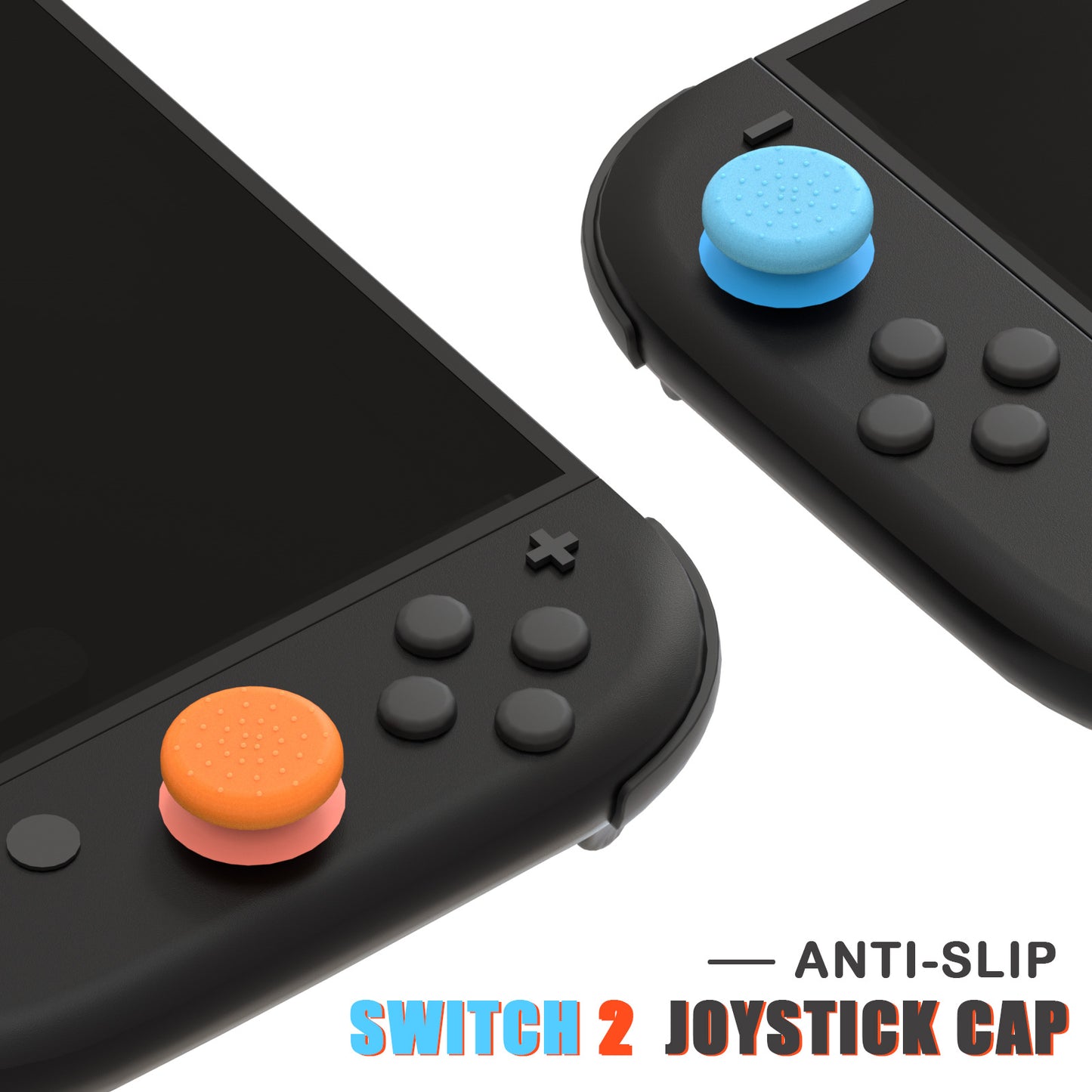 Left and right handle rocker cap for Nintendo Switch 2 rocker cap Rocker 3D non-slip button cap