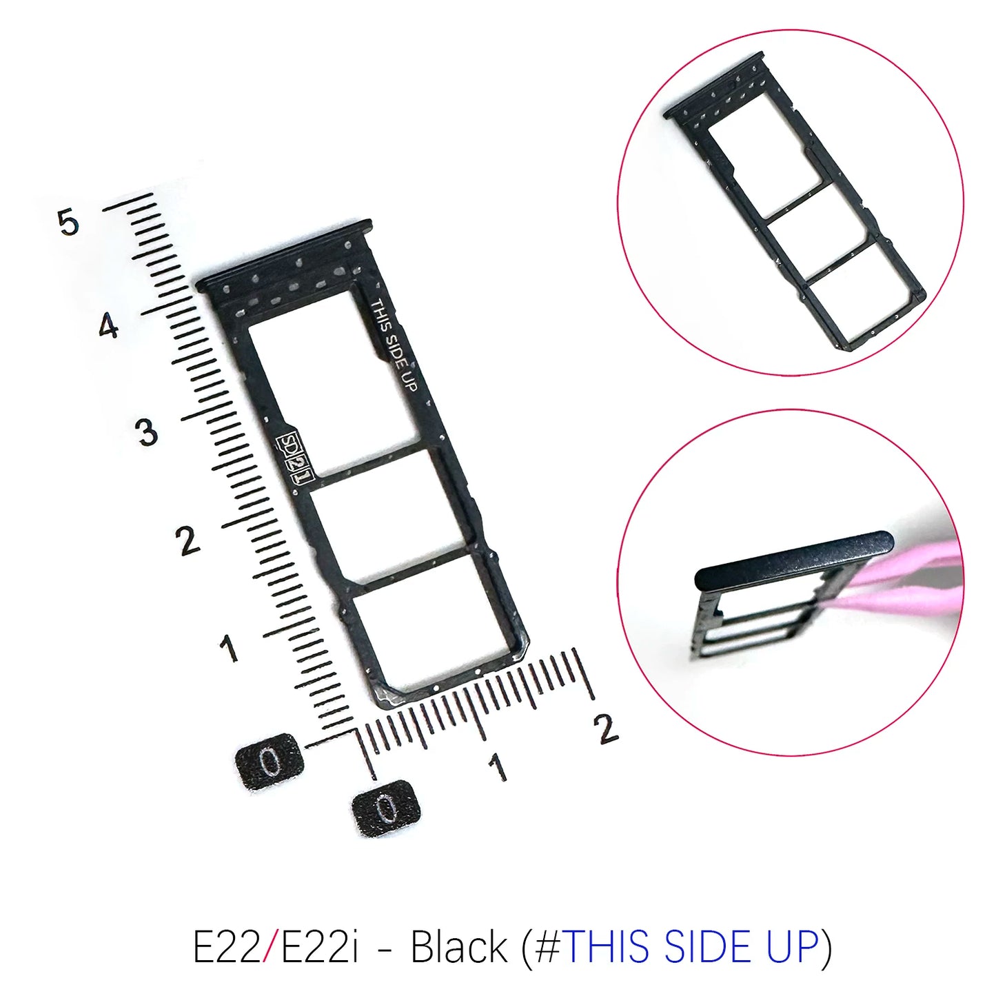 Compatible with Motorola Moto E13 E14 E20 E22 E22i Sims