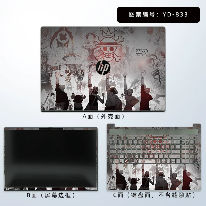 For HP ProBook 450 455 650 G6 G7 G8 Laptop Sticker Case Protective Film