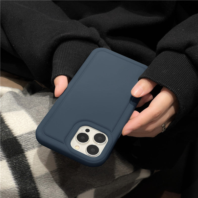 Accessories ins Autumn and Winter Premium Sense Morandi 14Pro/13Promax Mobile Phone Case for iPhone11 Soft Case 12Pro