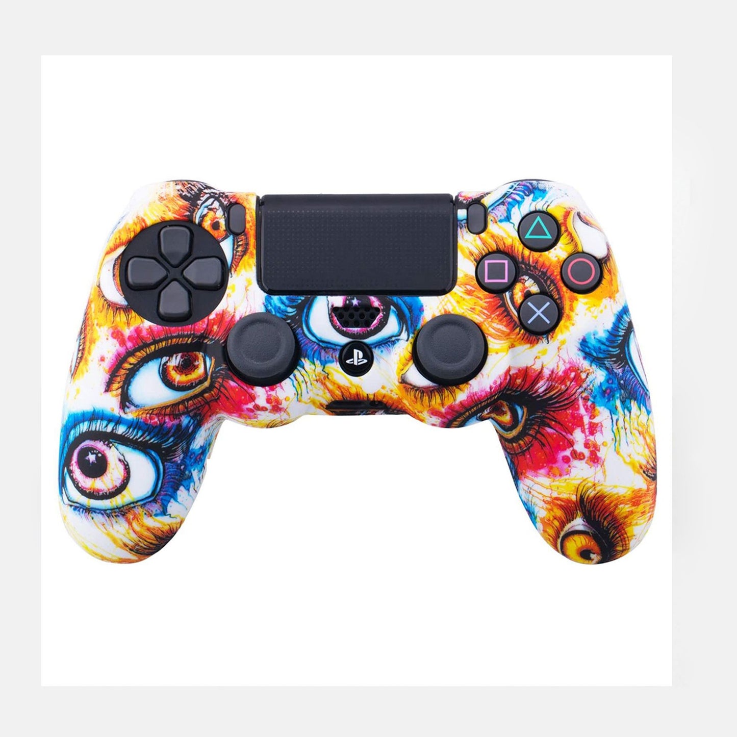 PS4 handle protective cover water transfer process PS4 handle silicone cover camouflage silicone cover PS4 handle cover