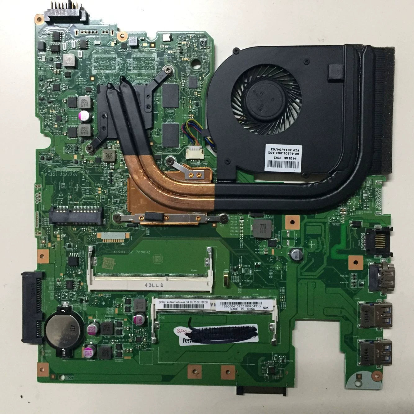 (Shipping fee not include)lenovo Lenovo  S410P N410 S510P  motherboard  LS41Pintegration /Independent graphics card/显示卡板载 CPU