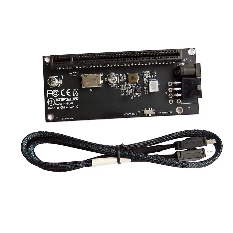 Server Power Supply NVMe M.2 to Oculink SFF-8612 External Graphics eGPU Adapter Repair Tools
