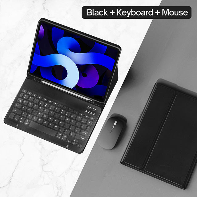 Applicable Pro11 Tablet iPad10 Bluetooth Keyboard Case 10.9 Magnetic 2022 Pen Slot 10.2 Leather Case protective Accessories