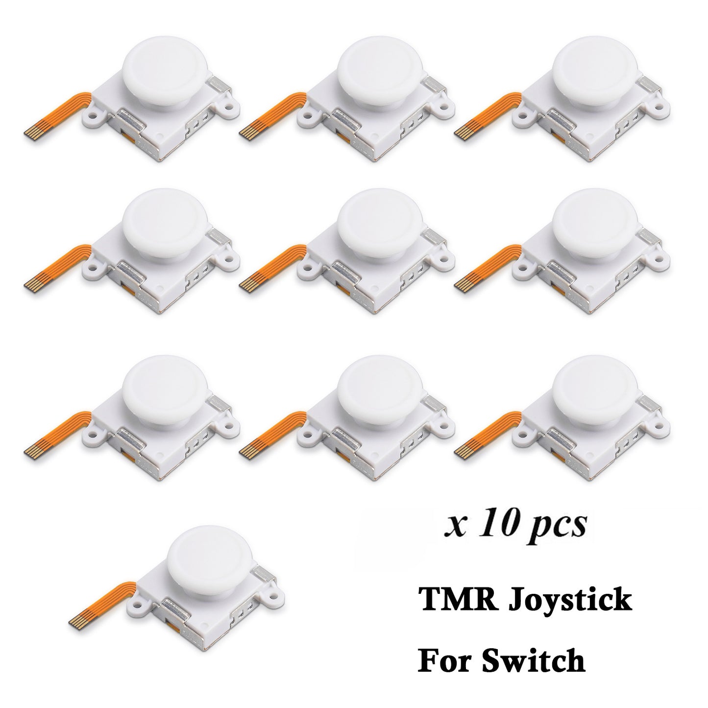 PS5 TMR Hall joystick for XBOX PS4 Switch TMR electromagnetic reluctance 3D joystick 10 packs
