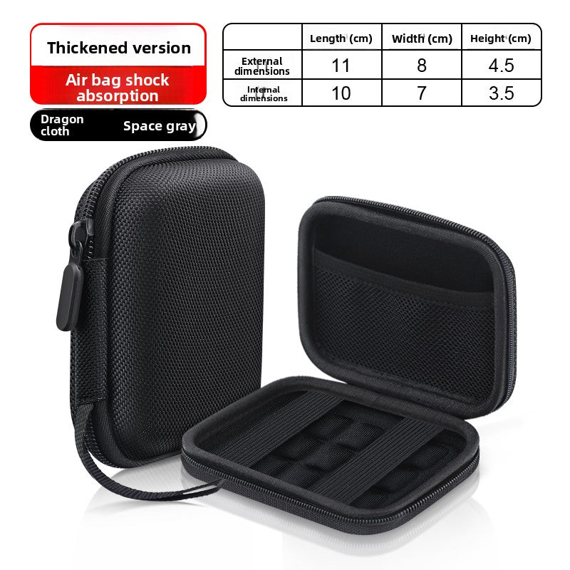 CCD camera bag, card machine storage bag, suitable for Canon, Sony, Fuji, Nikon, camera case, hard case, retro card machine storage box, small digital camera storage bag, shockproof, compressive and anti-drop warehouse Digital camera accessories