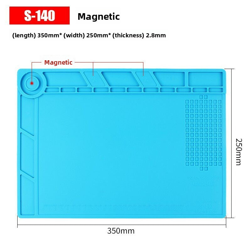 Repair Mat Mobile Phone Repair Work Mat High Temperature Solder Workbench Insulation Mat Silicone Workbench Mat Table Mat Laptop Mobile Phone Repair tools