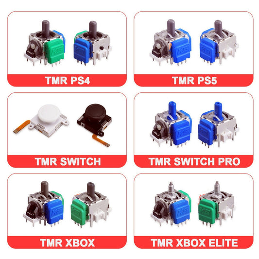 PS5TMR reluctance Hall rocker js13pro PS4 electromagnetic IC joystick xboxone directional lever accessories