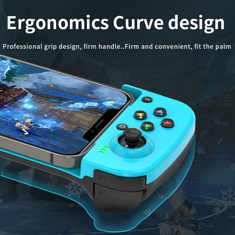 D3 wireless mobile phone gamepad Bluetooth 5.0 Android ios direct connection MFI Bluetooth stretching gamepad to eat chicken
