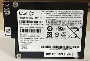 ServeRaid Battery 2026 IBM M5015 M5014 Battery 81Y4419 81Y4451 Server repair parts