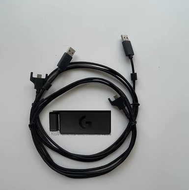 Mouse adapter data charging cable for Logitech GPW G502X/PLUS G502 G703/G900/G903 G913/G913TKL MX2/2S MX3/3S/keys G502hero/SE/KDA G402 G304 GPW GEN2 GEN3 GEN4 GEN1 Mouse RECIEVER adapter Laptop accessories