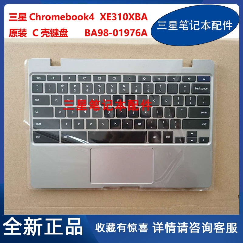 (Shipping fee not include)Samsung三星笔记本Chromebook4 XE310XBA A B C壳D壳键盘外壳BA98-01976A