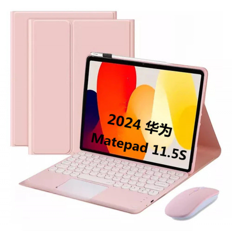 For Huawei Matepad SE 11 2024 Bluetooth Keyboard Case Touch Matepad 11 Leather Case Protective Accessories