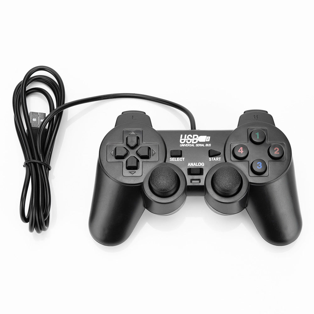 Transparent p2 single vibration handle p2 wired game p2 spot wholesale manufacturer single motor