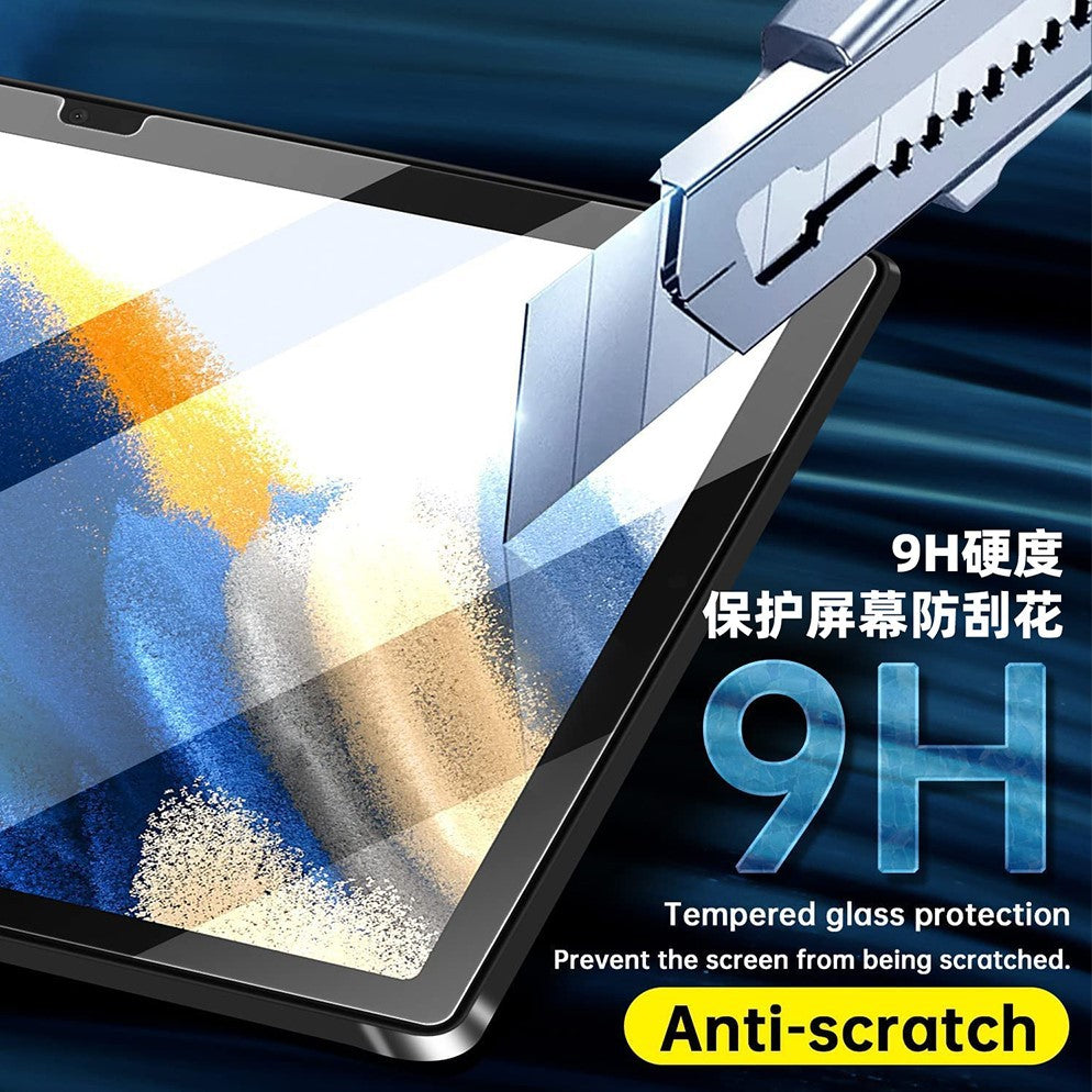 Applicable to Samsung T550 high definition tempered film TABA9PLS arc edge S7FE explosion-proof GalaxyBook10.6 tablet protective Accessories