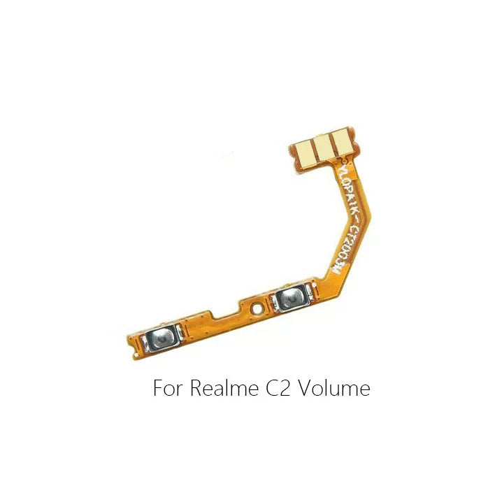 For Oppo C2 C20 C21Y C30 C31 C35 Power cable Switch on of ribbon volume flex