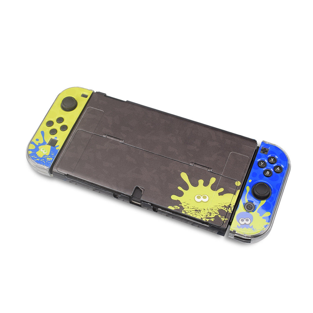 Suitable for Nintendo switch OLED protective case switch game console protective case PC color case UV pattern