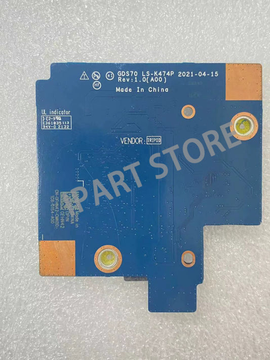 (Shipping fee not include)适用于Dell  DELL X17 R1 键盘转接板 LS-K474P 0FHN42 原装现货