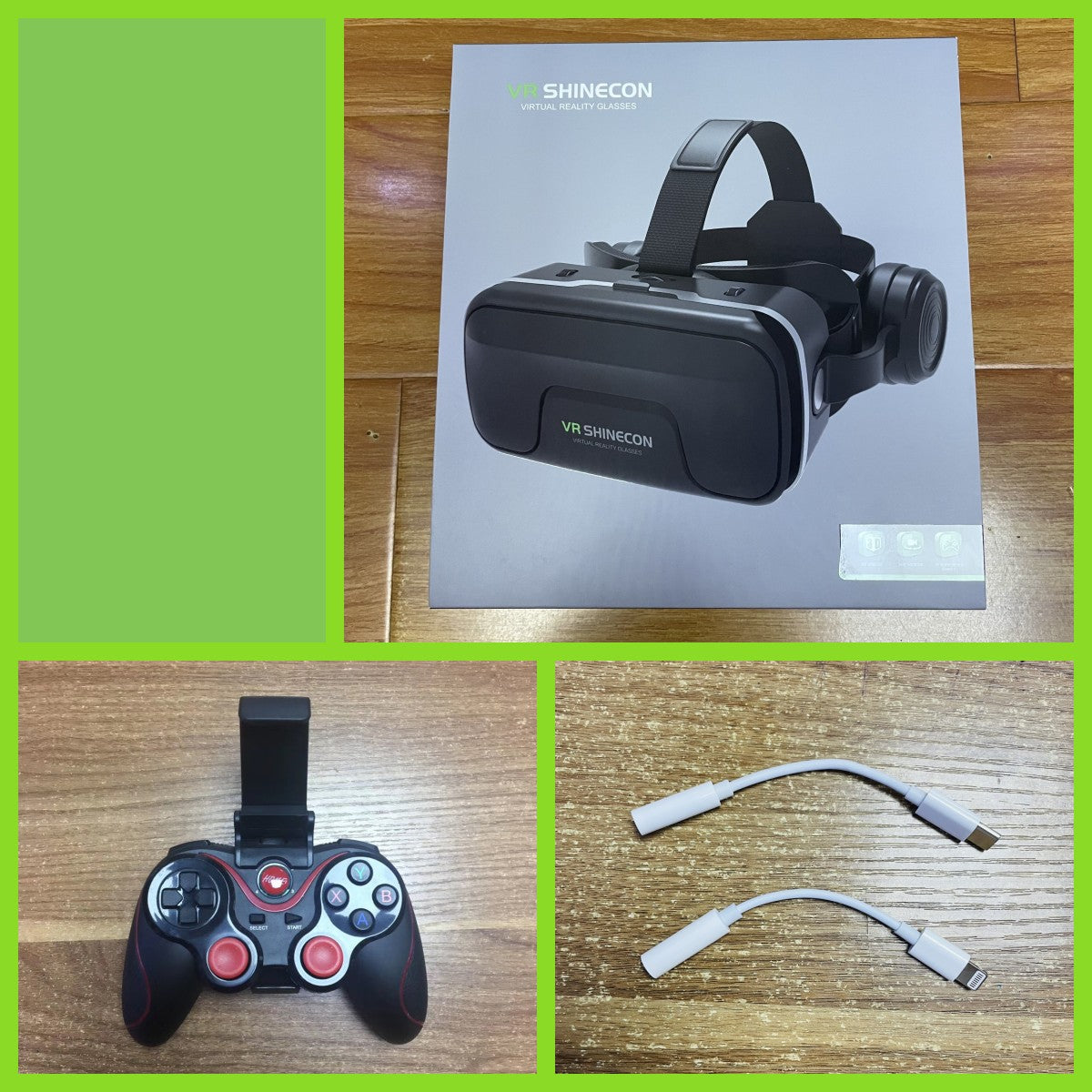 VR Shinecon G04EB headset version VR glasses large screen mobile phone panorama 3DVRZ4