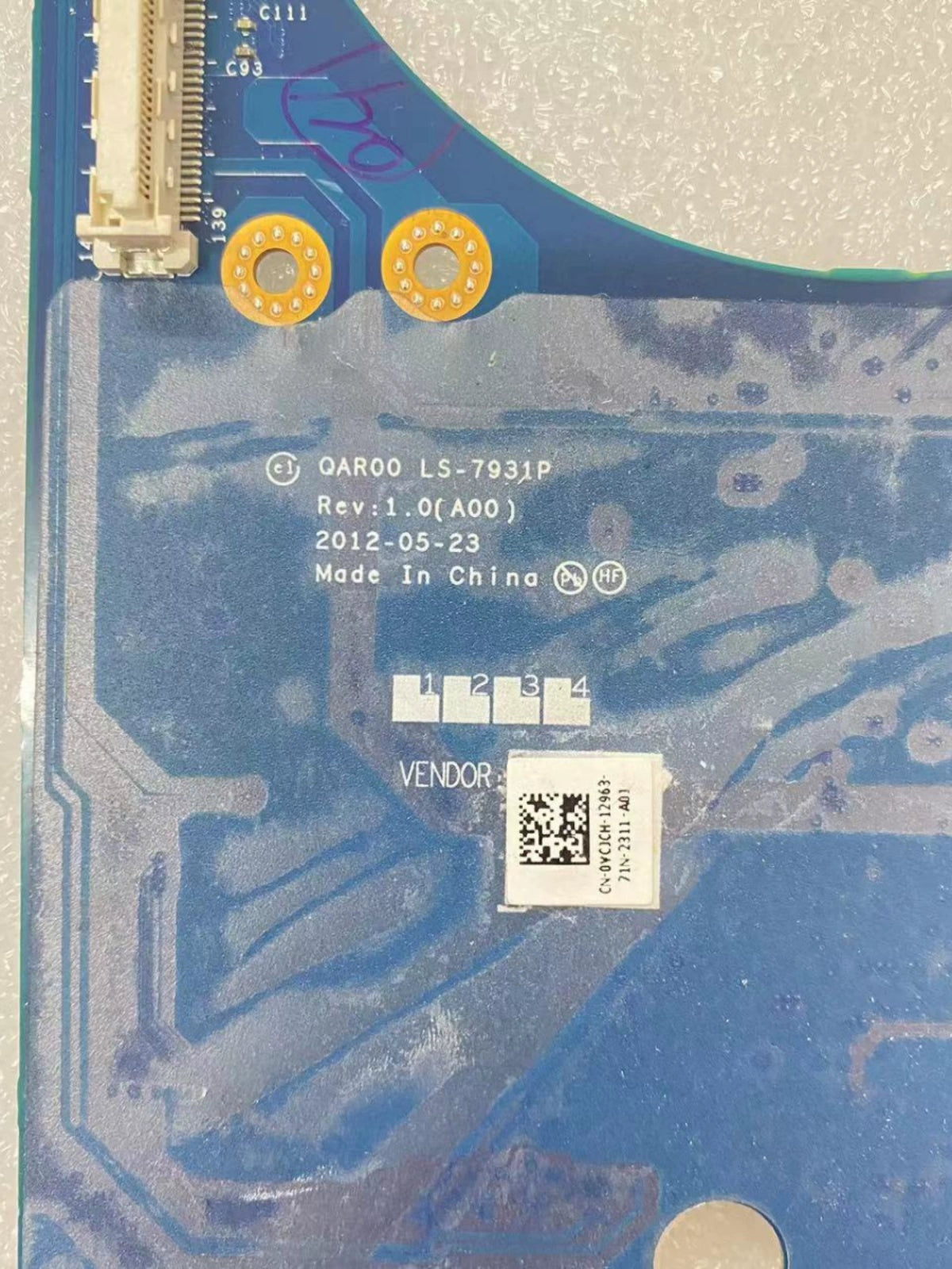 (Shipping fee not include)适用于Dell Precision M4700 USB音频小板 读卡器 LS-7931P 0VCJCH