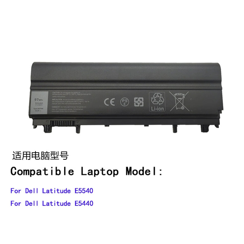 (Shipping fee not include)全新DELL/ Dell  E5540 E5440 VVONF VJXMC  replacement  battery   N5YH9