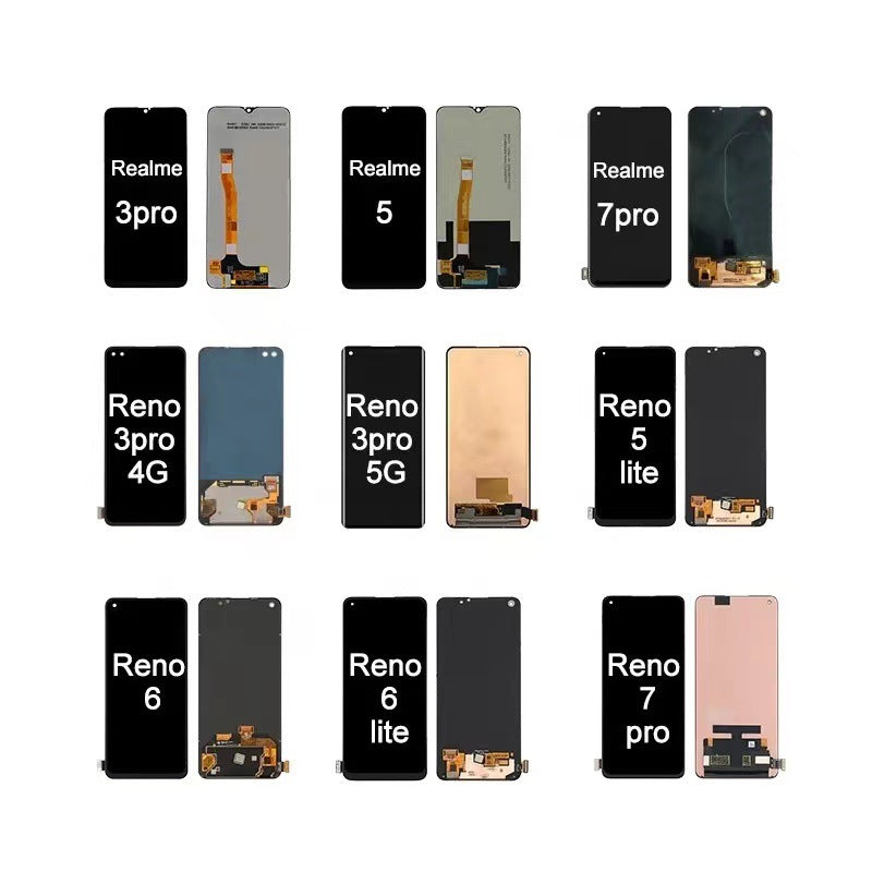 LCD touch screen assembly  for OPPO A5 2020 A5S A3S A53 A54 A16 A17 A18 A57 A58 screen assembly digitizer glass panel display