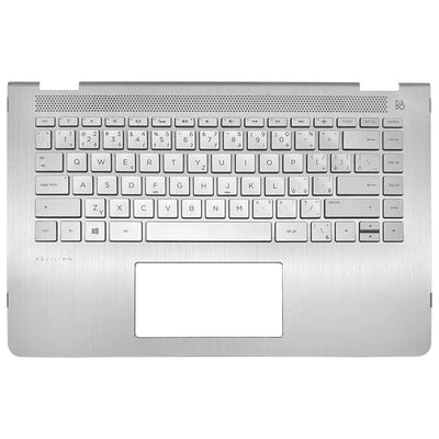 (Shipping fee not include)HP/惠普 Pavilion X360 14-BA 14M-BA TPN-W125 A壳C壳D壳 外壳 different language keyboard