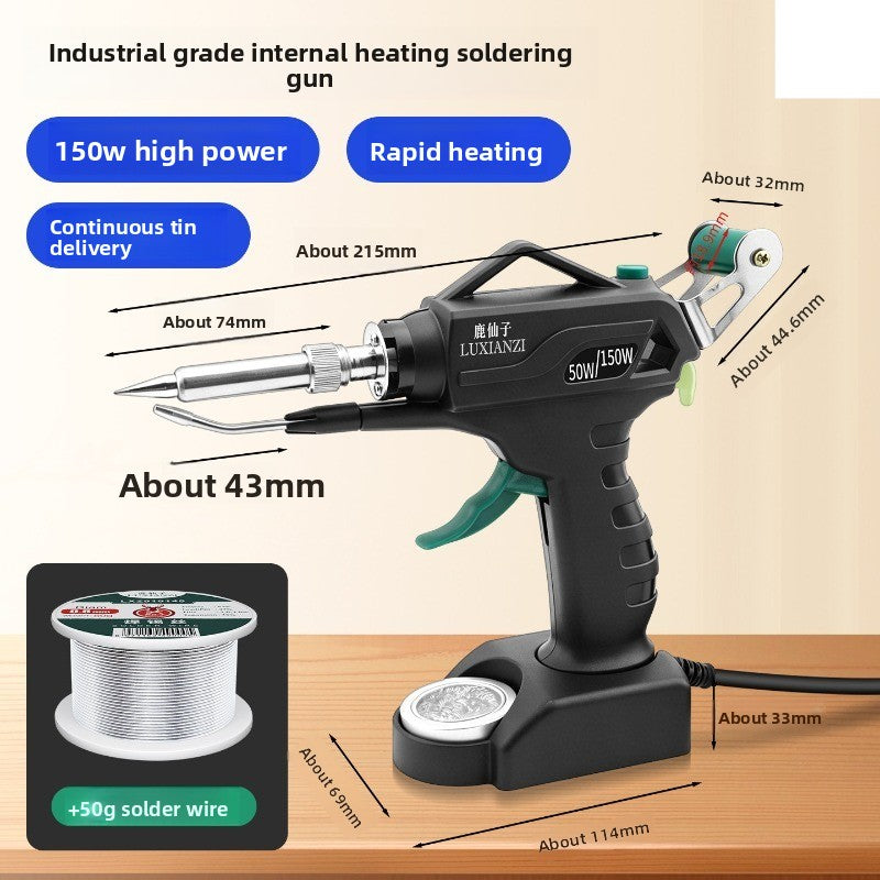 Electric soldering iron automatic tin repair welding household small high power solder gun machine manual 120W  Laptop Mobile Phone Repair tools