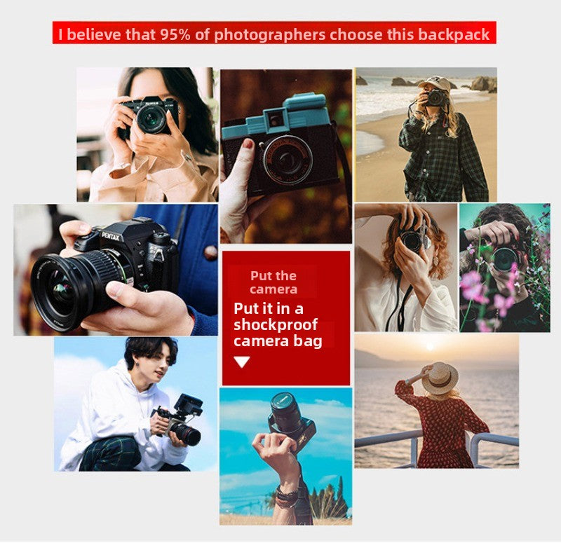 Suitable for Canon camera bag SLR shoulder bag 200D 800D 700D 750D 80D 550D 60D 5D3 Digital camera accessories