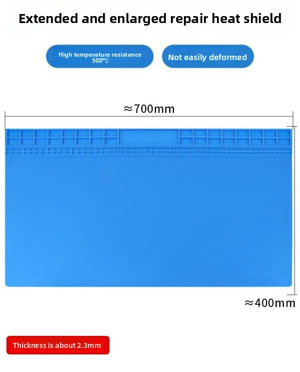 Repair Mat Mobile Phone Repair Work Mat High Temperature Solder Workbench Insulation Mat Silicone Workbench Mat Table Mat Laptop Mobile Phone Repair tools