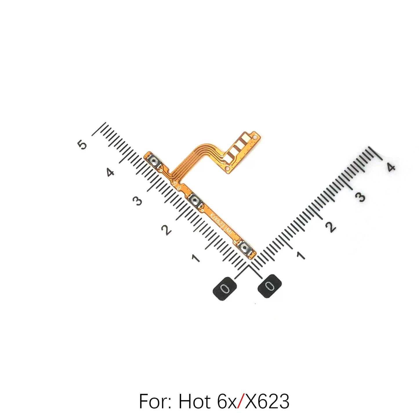 For Tecno Infinix Hot6X Hot7Pro Hot8Lite 9Play Power cable Switch on volume of ribbon flex cable