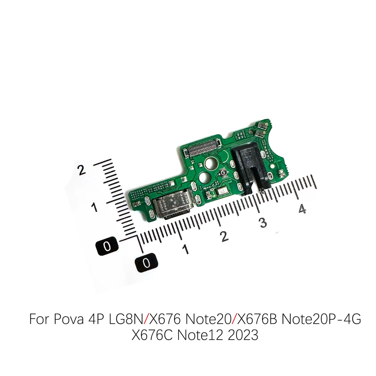 Tecno Pova 4Pro LG8N X676 Note20 X676B Note12 2023 charging port charging flex board cable