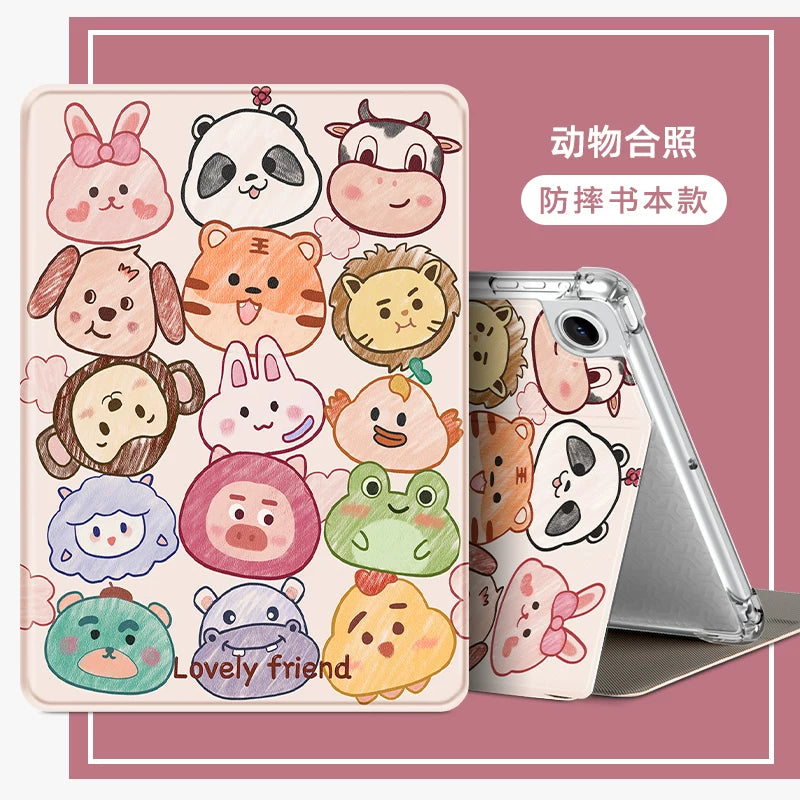 For Lenovo Xiaoxin pad 2022 protective case 2024 Lenovo tablet padpro protective case 10.6 inch padplus silicone all-inclusive edge 11.5 computer anti-drop 2020 transparent Tablet Accessories