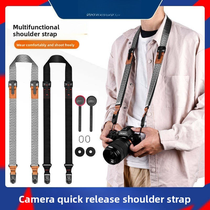 Camera Strap for Canon Nikon Sony Fuji Panasonic Leica Olympus Quick Release Strap Digital camera accessories
