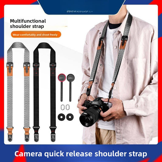 Camera Strap for Canon Nikon Sony Fuji Panasonic Leica Olympus Quick Release Strap Digital camera accessories